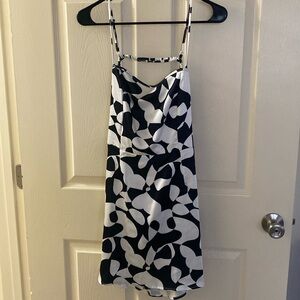Bungee back mini dress